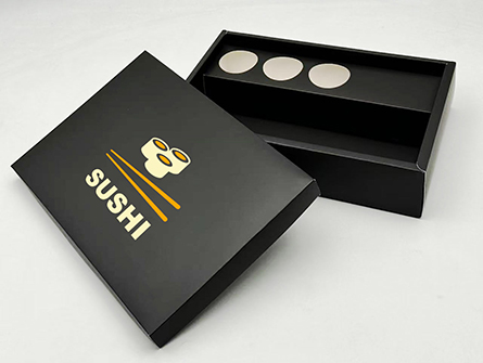 Sushi Takeaway Box Black Box for Sushi